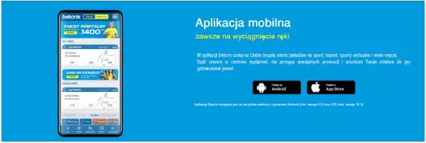 aplikacja mobilna betcris