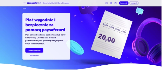 bukmacherzy z paysafecard