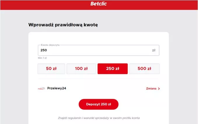 betclic metody platnosci