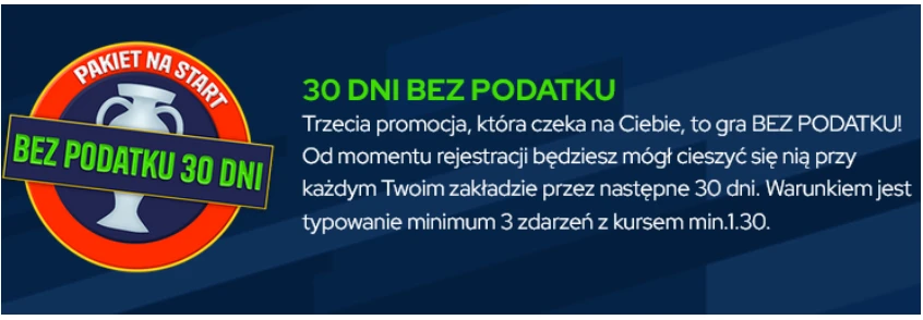 forbet 30 dni bez podatku